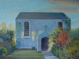 Chapel, Caerleon - acrylic - private collection