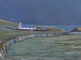 Mwnt, Ceredigion - acrylic - private collection